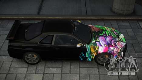 Nissan Skyline R34 GT-R V-Spec II Nur S2 para GTA 4