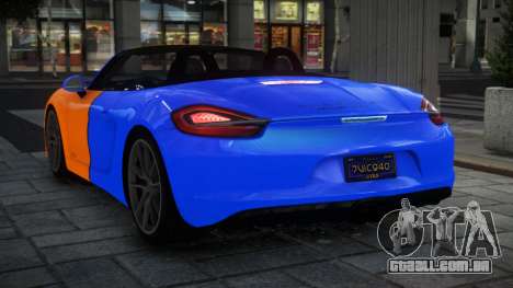 Porsche Boxster 981 GTS S4 para GTA 4