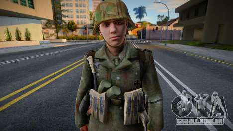 Soldado da Wehrmacht V4 para GTA San Andreas