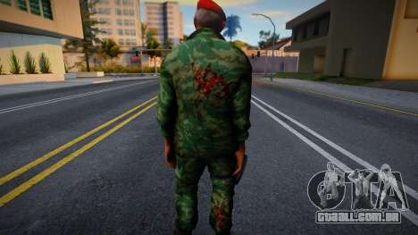 Bill de uniforme de Left 4 Dead para GTA San Andreas