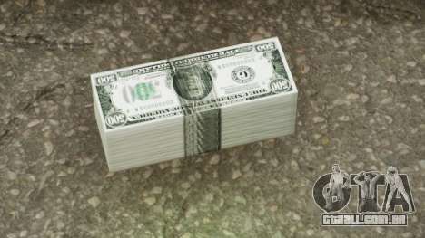 Realistic Banknote USD 500