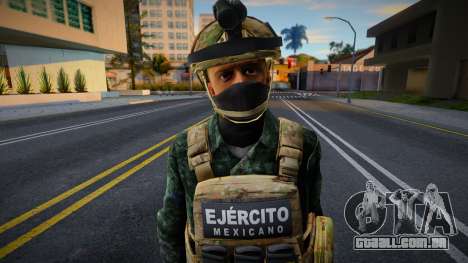 Soldado do Corpo de Forças Especiais Mexicanas para GTA San Andreas