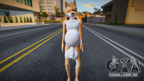 Cute Hyper Furry v1 para GTA San Andreas