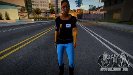 Rochelle (FBI) de Left 4 Dead 2 para GTA San Andreas