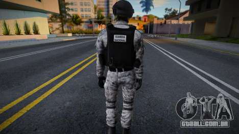 Soldado da Guarda Nacional do México v2 para GTA San Andreas