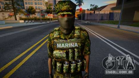 Soldado da Marinha mexicana para GTA San Andreas