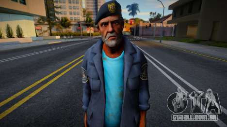 Bill (Fuzileiro Naval) de Left 4 Dead para GTA San Andreas