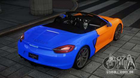 Porsche Boxster 981 GTS S4 para GTA 4