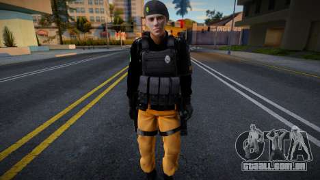 Policiais da PMPR v1 para GTA San Andreas