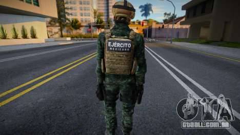 Soldado do Corpo de Forças Especiais Mexicanas para GTA San Andreas