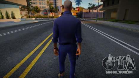 Louis de Left 4 Dead (Policial) v2 para GTA San Andreas