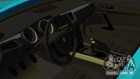 Peugeot 508 HDi 2011 para GTA Vice City