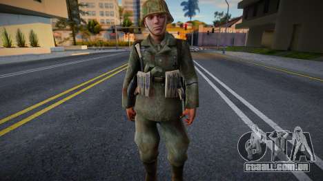 Soldado da Wehrmacht V4 para GTA San Andreas