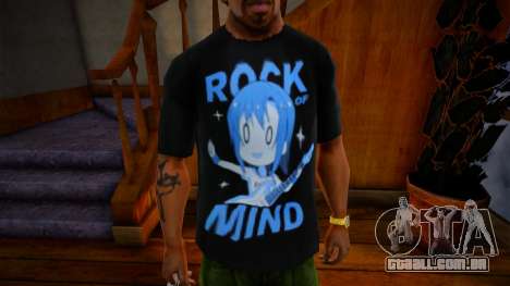 Rock of Mind Shirt para GTA San Andreas