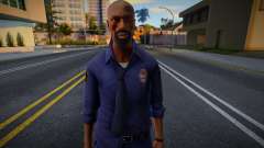 Louis de Left 4 Dead (Policial) v3 para GTA San Andreas