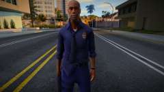 Louis de Left 4 Dead (Policial) v2 para GTA San Andreas