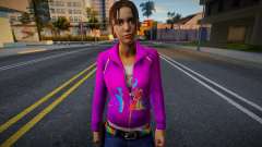 Zoe (Roxo) de Left 4 Dead para GTA San Andreas