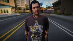 O cara com roupas escuras da GTA Online para GTA San Andreas