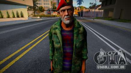 Bill de uniforme de Left 4 Dead para GTA San Andreas