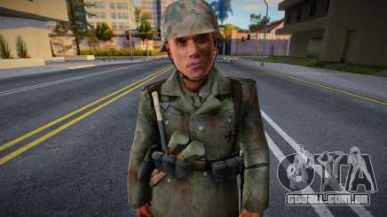 Soldado da Wehrmacht V2 para GTA San Andreas