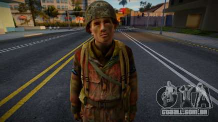 Soldado Britânico Segunda Guerra Mundial v3 para GTA San Andreas