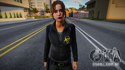 Zoe (Assassino Caótico) de Left 4 Dead para GTA San Andreas