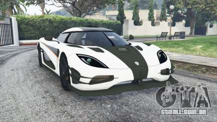 Koenigsegg 1:1 2014 para GTA 5
