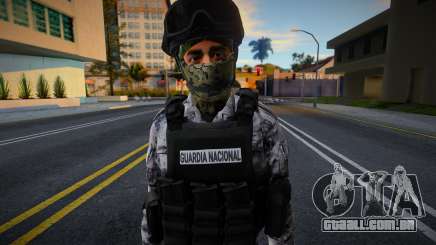 Soldado da Guarda Nacional do México v2 para GTA San Andreas