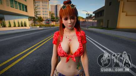 DOAXVV Kasumi - Loco Moco Vacation para GTA San Andreas