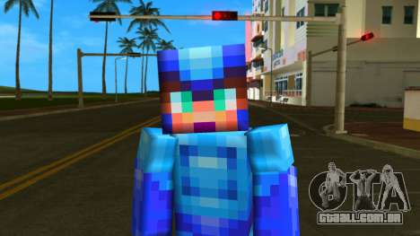 Steve Body Megaman para GTA Vice City