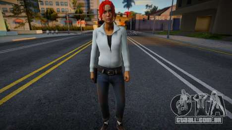 Zoe (Ginger & Freckles) de Left 4 Dead para GTA San Andreas