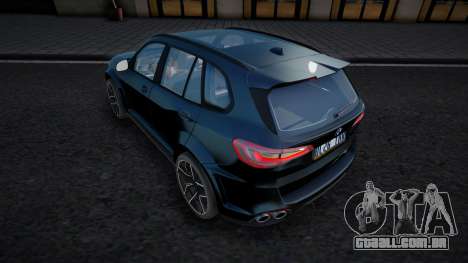 BMW X5M em body kit para GTA San Andreas