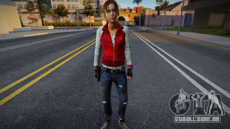 Zoe (Genérico) de Left 4 Dead para GTA San Andreas