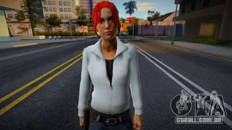 Zoe (Ginger & Freckles) de Left 4 Dead para GTA San Andreas