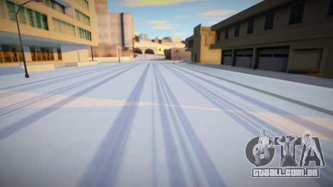 Texturas de inverno para PCs fracos para GTA San Andreas