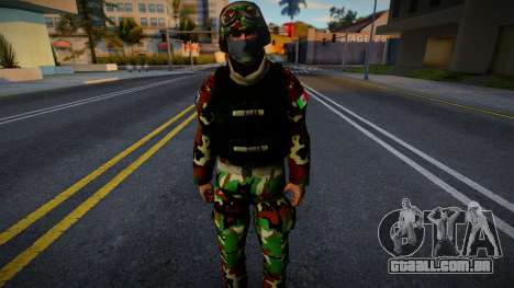 Soldado Camuflage Urbano para GTA San Andreas