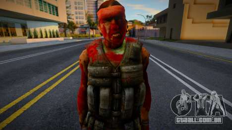 Guerrilha (Zumbi) da Fonte de Counter-Strike para GTA San Andreas