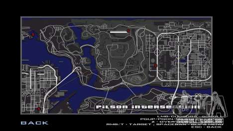 New Map and Radar para GTA San Andreas