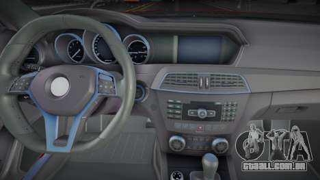 Mercedes-Benz C63 AMG (Yasin) para GTA San Andreas