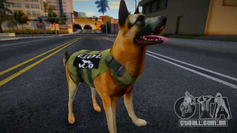Cachorro de K9 Cicpc para GTA San Andreas