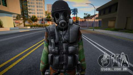 SAS (Forças Verdes Especiais) de Counter-Strike  para GTA San Andreas