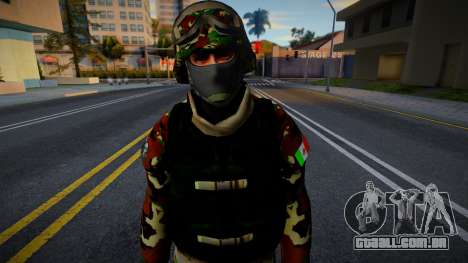 Soldado Camuflage Urbano para GTA San Andreas