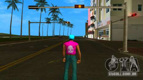 Tommy com roupas de motoqueiro completas para GTA Vice City