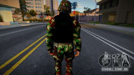 Soldado Camuflage Urbano para GTA San Andreas