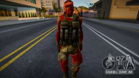 Guerrilha (Zumbi) da Fonte de Counter-Strike para GTA San Andreas