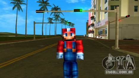 Steve Body Mario para GTA Vice City