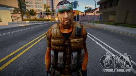 Guerrilha (Camo) de Counter-Strike Source v1 para GTA San Andreas