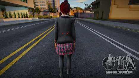 Kasumi WInter School Uniform para GTA San Andreas