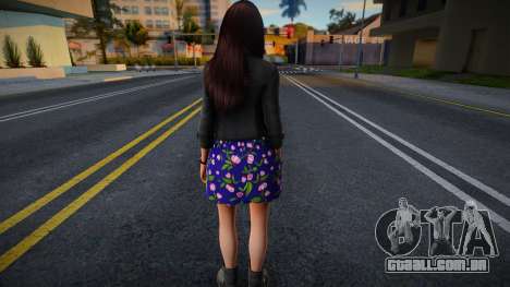 DOA Naotora Li - Jacket Dress Flower v2 para GTA San Andreas
