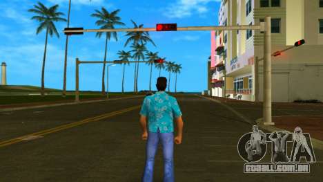 Camisa havaiana v4 para GTA Vice City